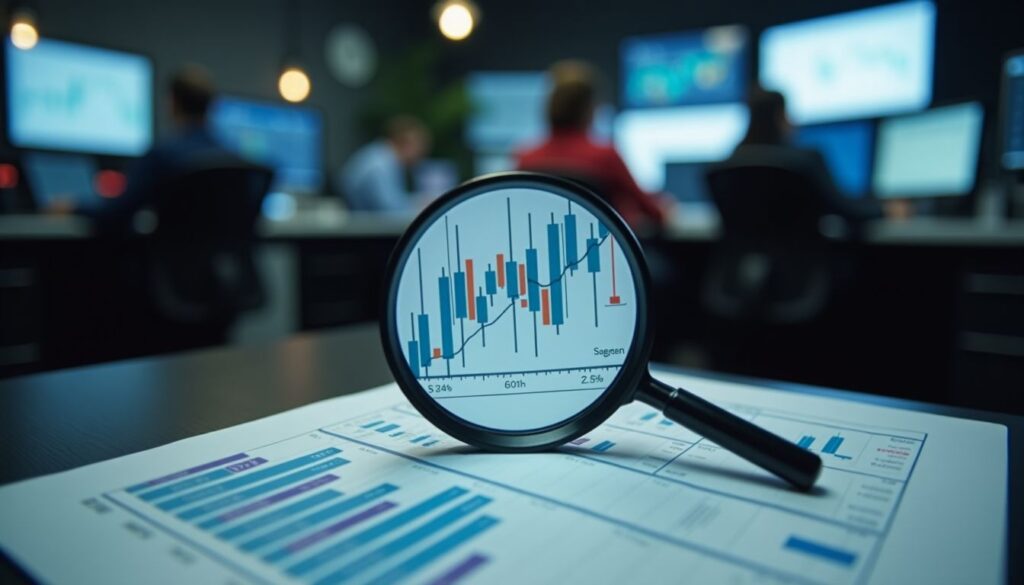 Op deze foto zie je koersen als voorbeeld van leverage trading
